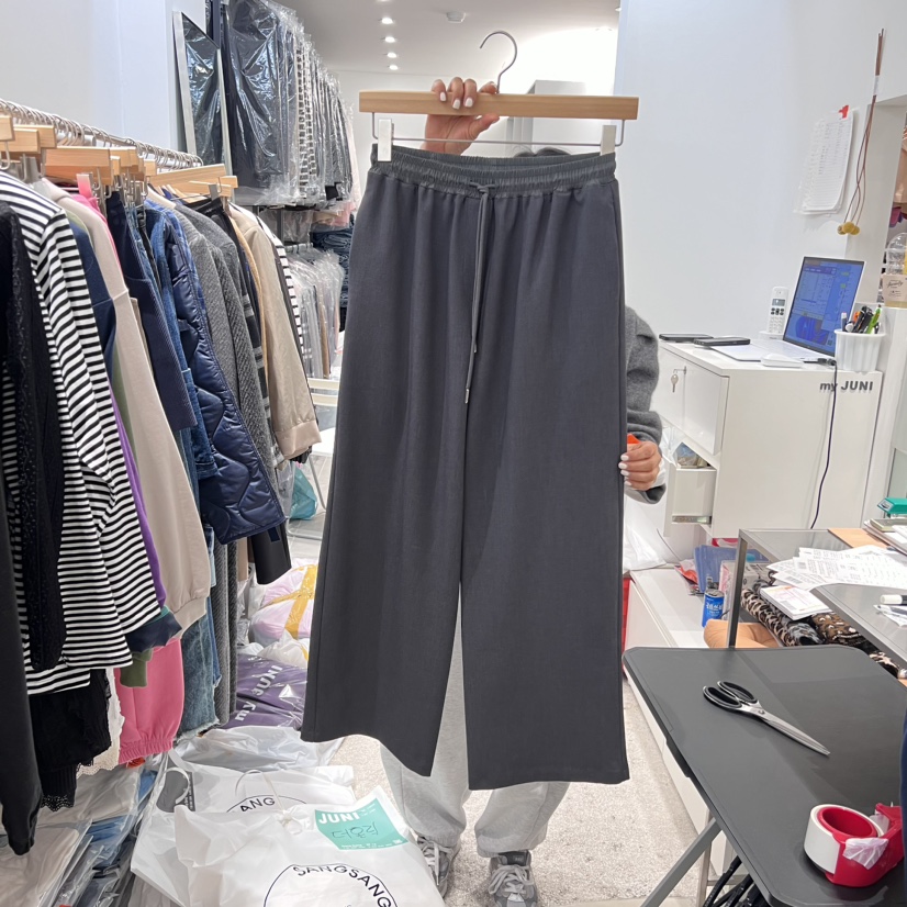 JUNI韓國直郵女裝新款時尚休閑24秋冬推薦熱賣真品休閑褲JUNI休閑褲圖色3