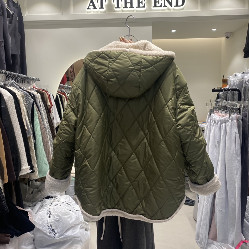 AT THE END韓國直郵女裝新款推薦休閑24秋冬熱賣人氣夾克AT THE END夾克