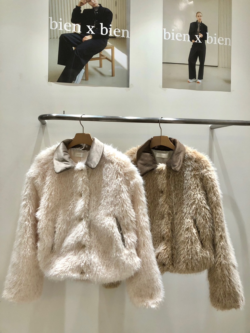 BIENBIEN韓國直郵東大門實拍女裝新品人氣熱賣24秋冬短款大衣ir bien-P短款大衣