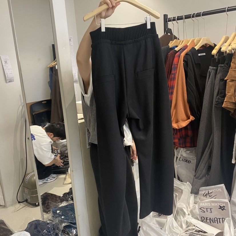 PARIS MATCH韓國直郵女裝新品推薦時尚休閑24秋冬休閑褲PARIS MATCH休閑褲