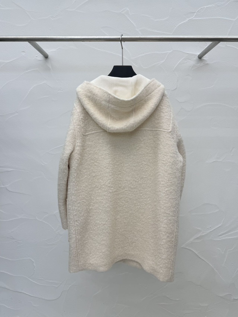 MUSHROOM EFFECT韓國直郵東大門實拍女裝新品24秋冬中長款大衣MUSHROOM EFFECT中長款大衣
