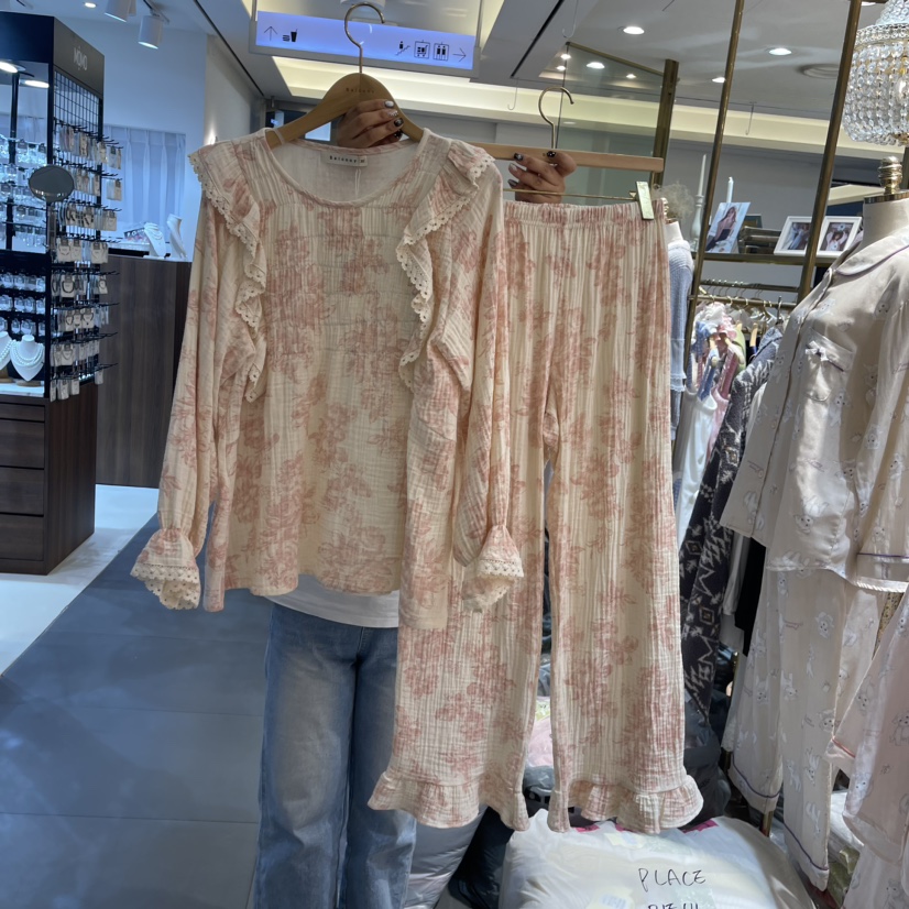 LA LINGERIE-P直郵韓國代購女裝新品職業時尚真品人氣睡衣LA LINGERIE睡衣圖色2