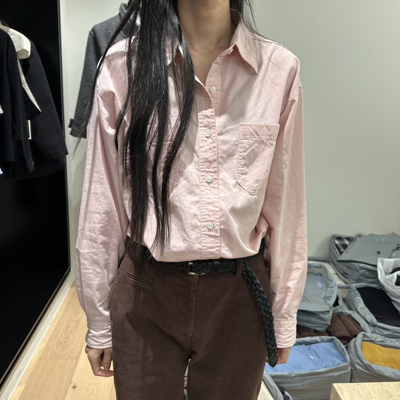 REMOOD直郵韓國代購女裝新品休閑24秋冬真品職業襯衫蕾絲衫FRENCH DOOR襯衫/蕾絲衫圖色4