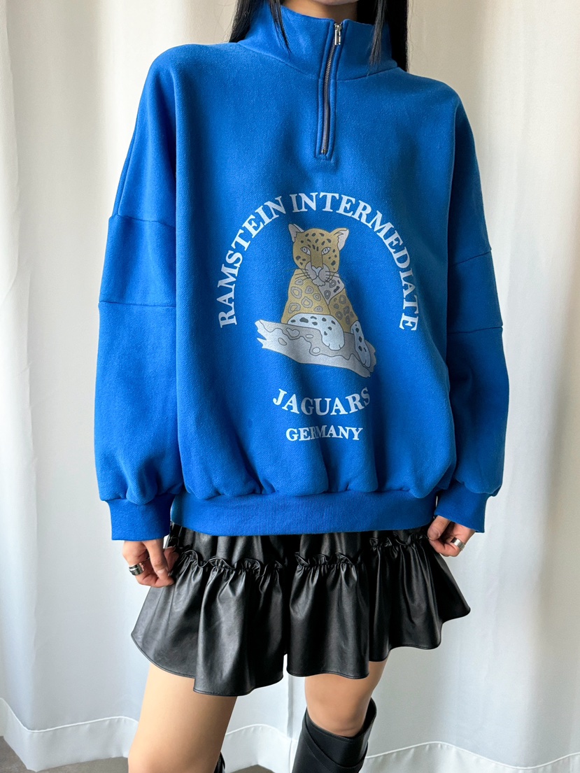 ANIMA韓國直郵女裝新款24秋冬職業人氣推薦熱賣衛衣拉絨拉鏈RIETTE衛衣