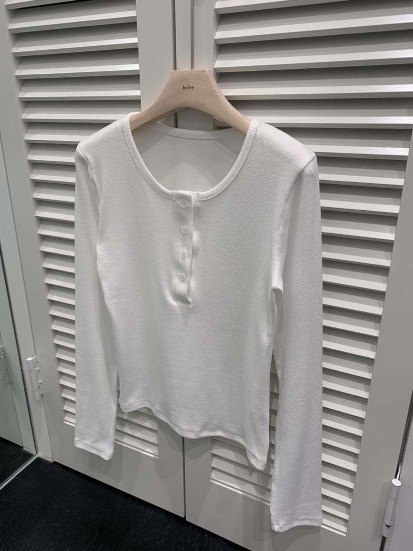 LE OVE/VERDI韓國直郵東大門代購女裝新品人氣24秋冬長袖T恤LE OVE/VERDI長袖T恤圖色4