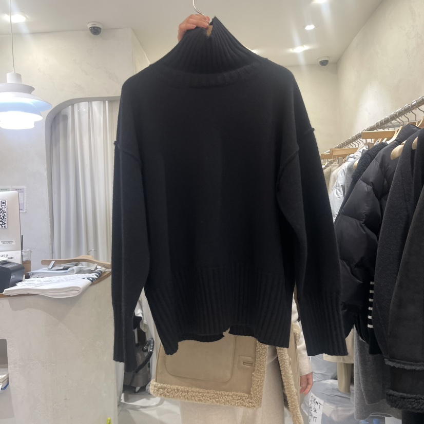 LE VASE韓國直郵女裝新品推薦24秋冬真品人氣職業時尚毛衣LE VASE毛衣圖色3