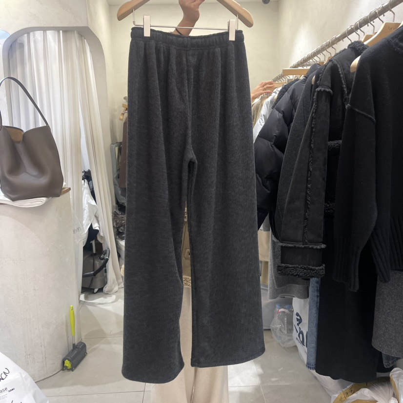 LE VASE韓國直郵東大門代購女裝新品24秋冬職業真品休閑褲LE VASE休閑褲