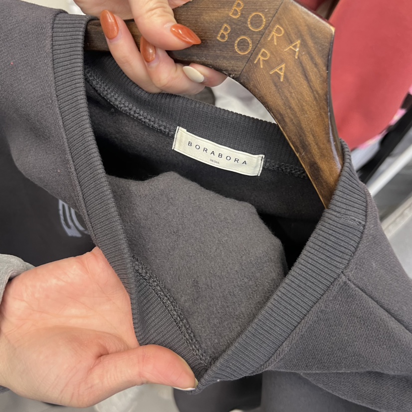 BORA BORA韓國直郵東大門代購女裝新品休閑推薦人氣衛衣加絨BORA BORA衛衣