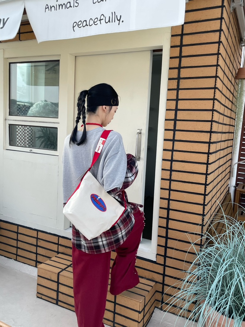 LEJUNEV-P韓國直郵東大門代購女裝新品時尚單肩斜跨包史努比LEJUNEV-P單肩/斜跨包