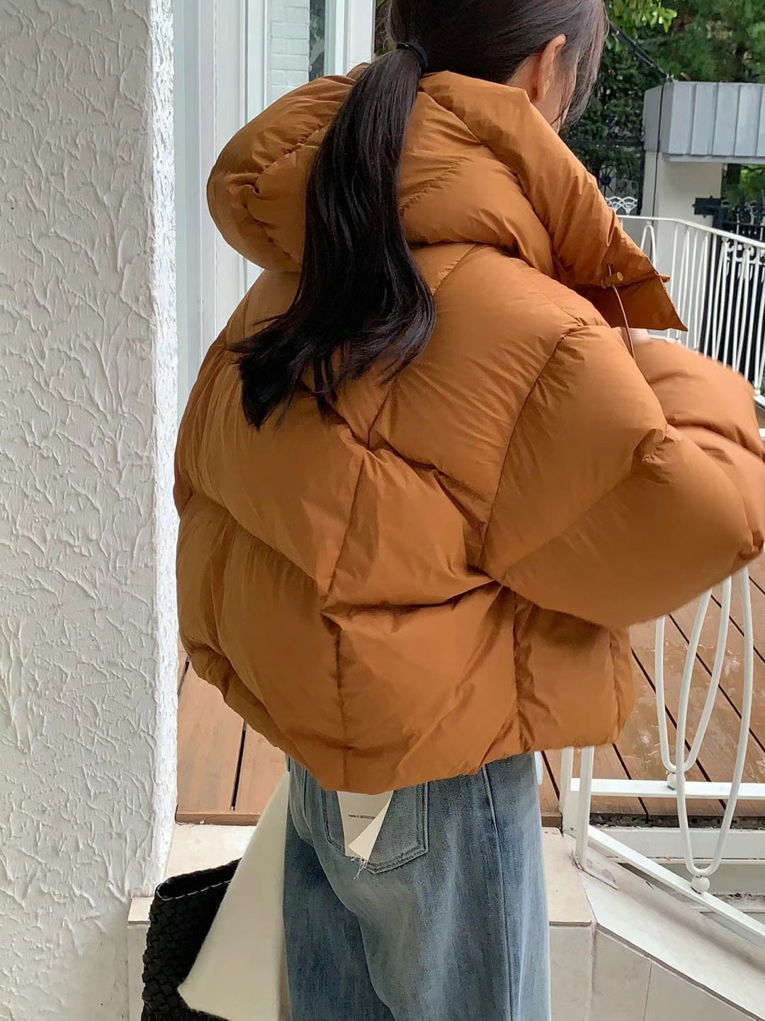 SIGNATURE韓國直郵女裝新款休閑時尚真品熱賣24秋冬短款羽絨服SIGNATURE短款羽絨服
