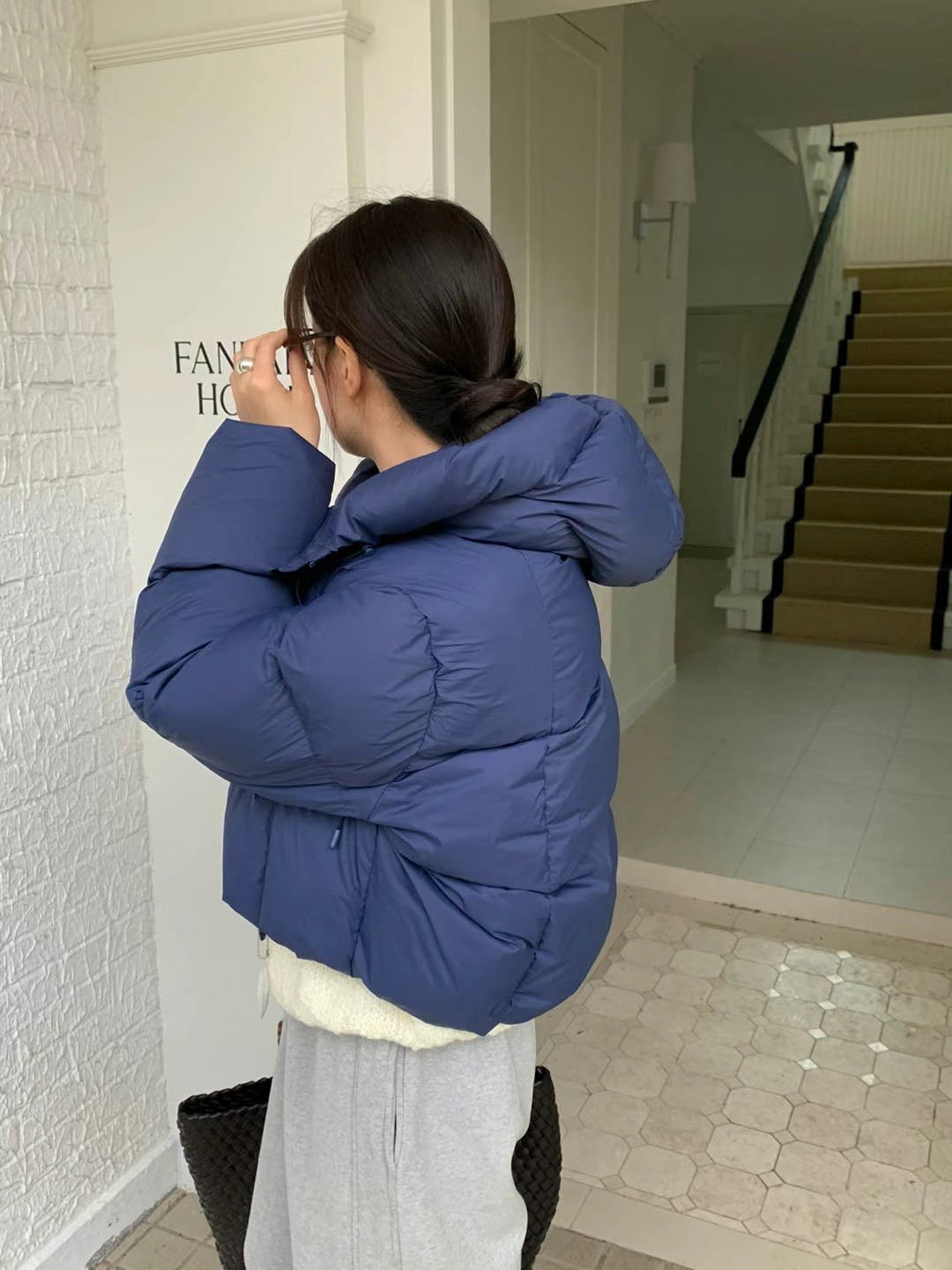 SIGNATURE韓國直郵女裝新款休閑時尚真品熱賣24秋冬短款羽絨服SIGNATURE短款羽絨服