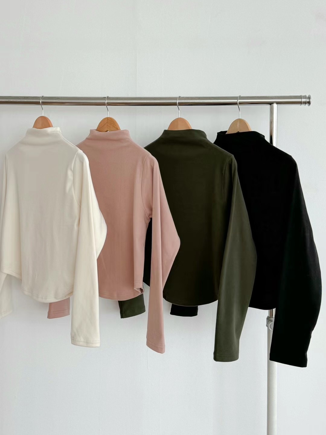 NADRI-나드리-OT韓國直郵東大門代購女裝新品休閑長袖T恤拉絲NADRI長袖T恤圖色4左四色