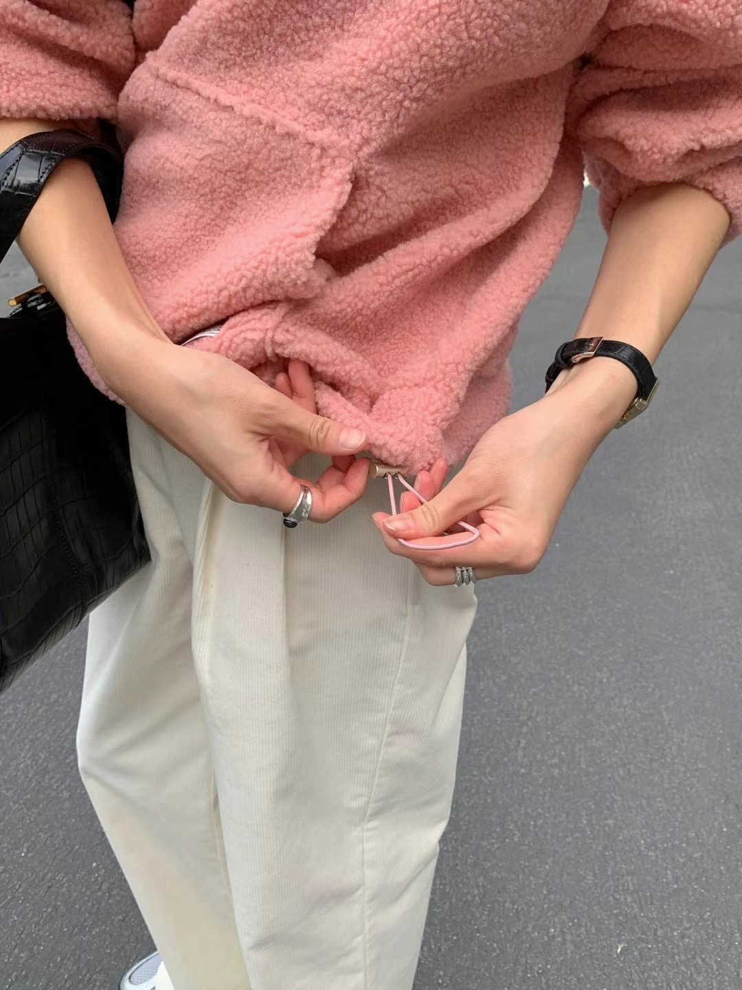 SIGNATURE韓國直郵東大門實拍女裝新品人氣24秋冬熱賣衛衣SIGNATURE衛衣