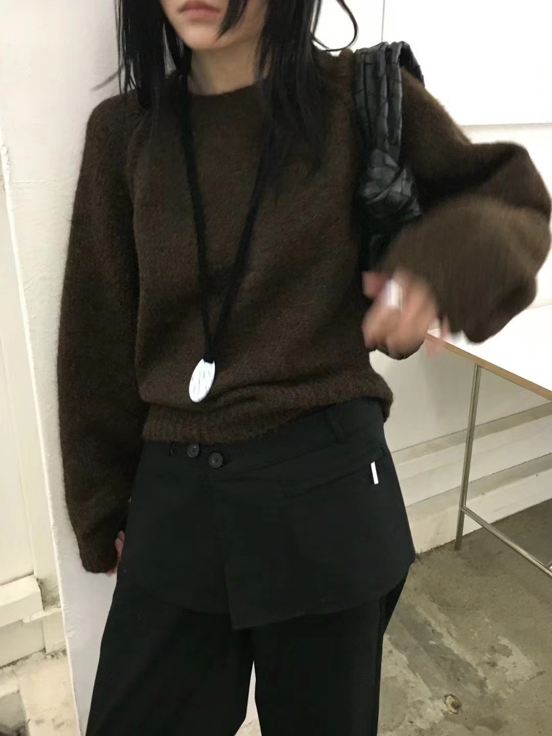 AVANDACE韓國直郵東大門實拍女裝新品人氣時尚熱賣休閑短裙AVANDACE短裙