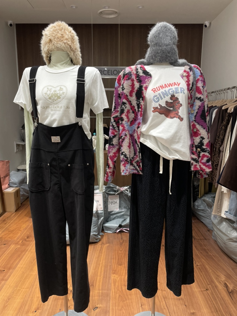 BARCE LONA韓國直郵女裝新品24秋冬推薦長袖T恤羊毛高領BARCE LONA長袖T恤