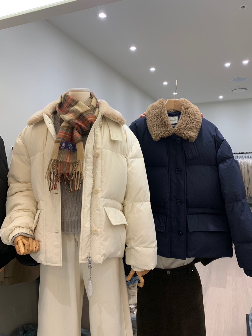 NOTTINGHAM直郵韓國代購女裝新款熱賣休閑短款羽絨服填充絨NOTTINGHAM短款羽絨服