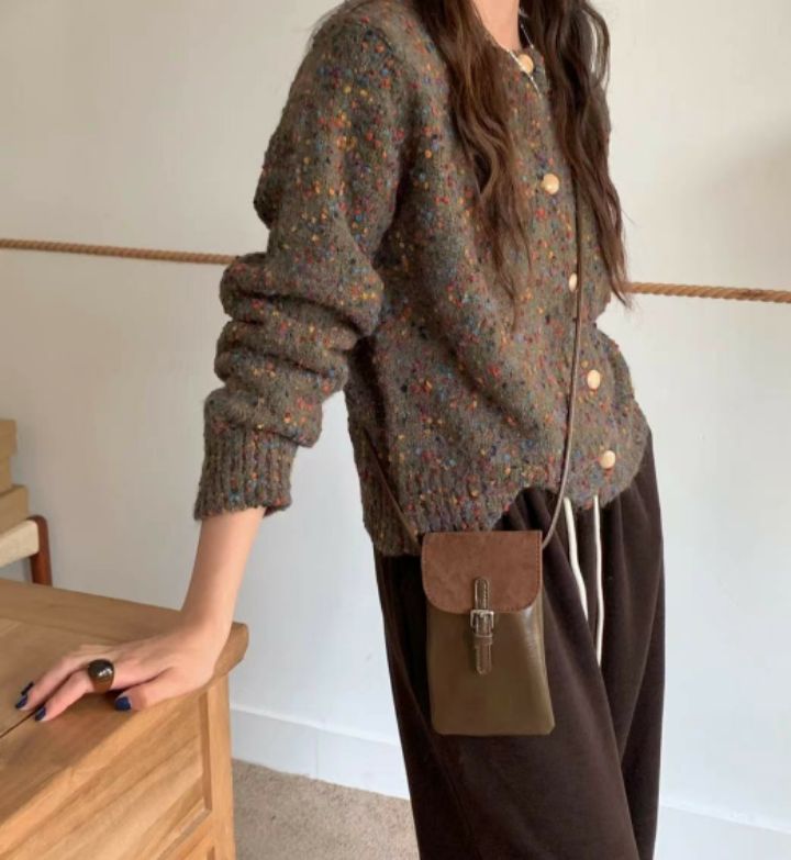 TROUVAILLE直郵韓國代購女裝新品時尚熱賣職業休閑單肩斜跨包TROUVAILLE單肩/斜跨包