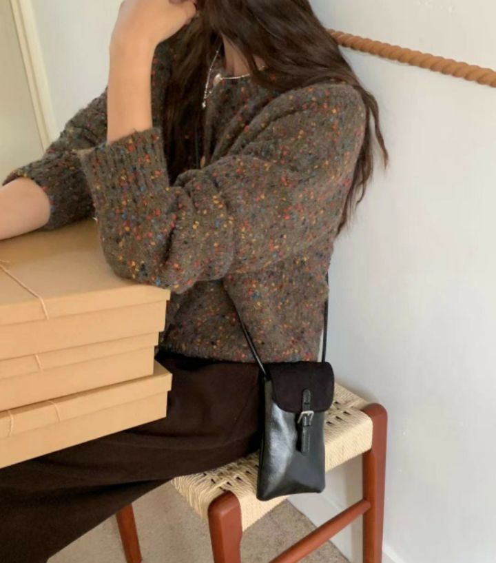 TROUVAILLE直郵韓國代購女裝新品時尚熱賣職業休閑單肩斜跨包TROUVAILLE單肩/斜跨包
