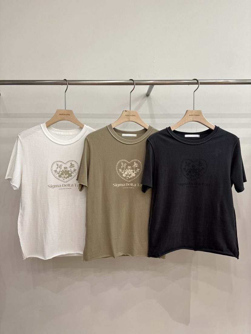BARCE LONA直郵韓國代購女裝新品24秋冬推薦時尚真品T恤BARCE LONAT恤