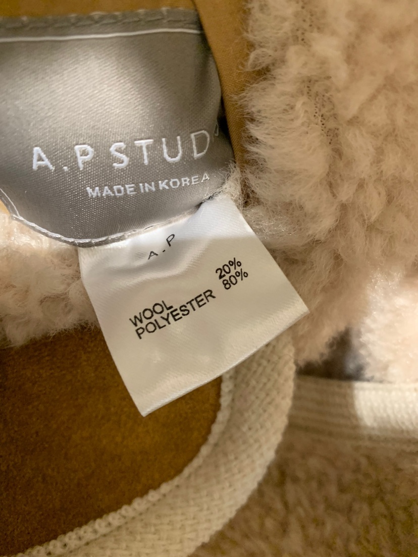 A P-STUDIO韓國直郵東大門代購女裝新品人氣真品中長款大衣A P-STUDIO中長款大衣