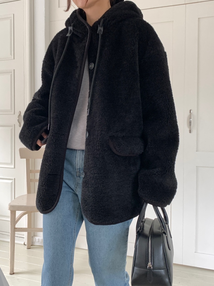 A P-STUDIO韓國直郵東大門代購女裝新品人氣真品中長款大衣A P-STUDIO中長款大衣圖色2