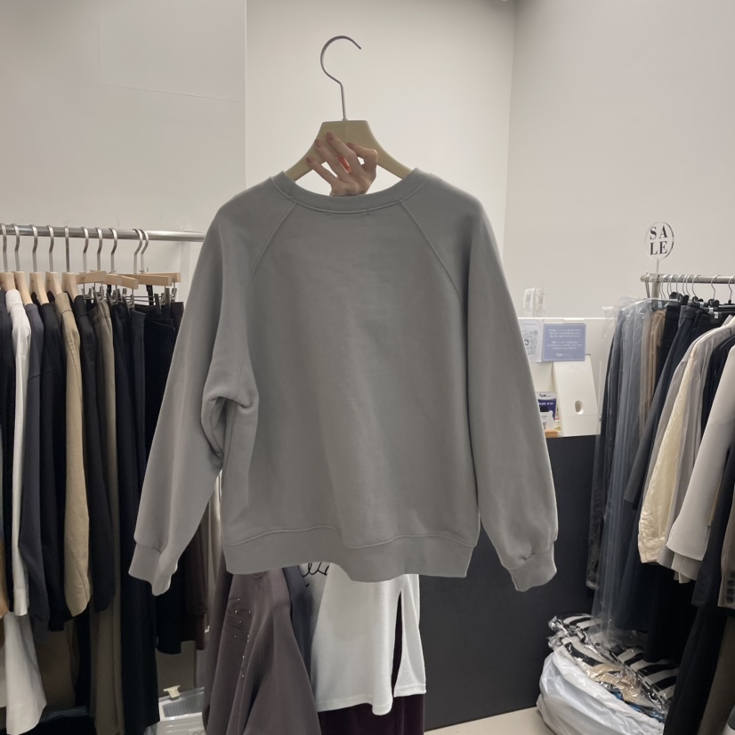 sea sand salt韓國直郵東大門代購女裝新品推薦24秋冬衛衣加絨EYEL衛衣