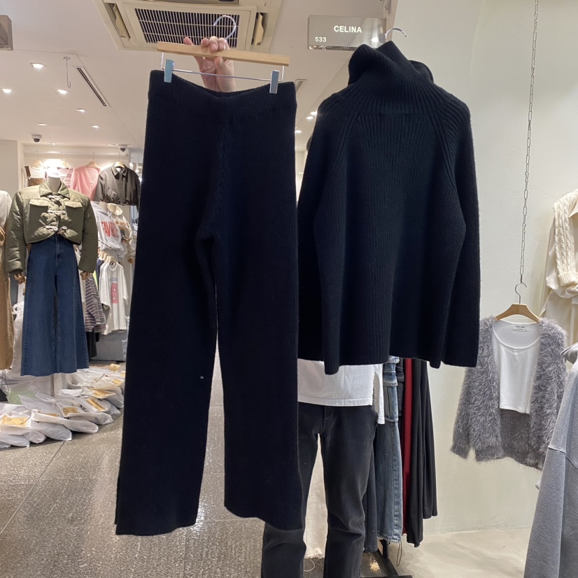 CELI_NA韓國直郵東大門實拍女裝新品休閑職業時尚人氣真品套裝CELI_NA套裝