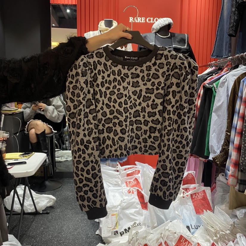 Rare Closet直郵韓國代購女裝新款熱賣人氣休閑時尚職業衛衣RARE CLOSET衛衣圖色2