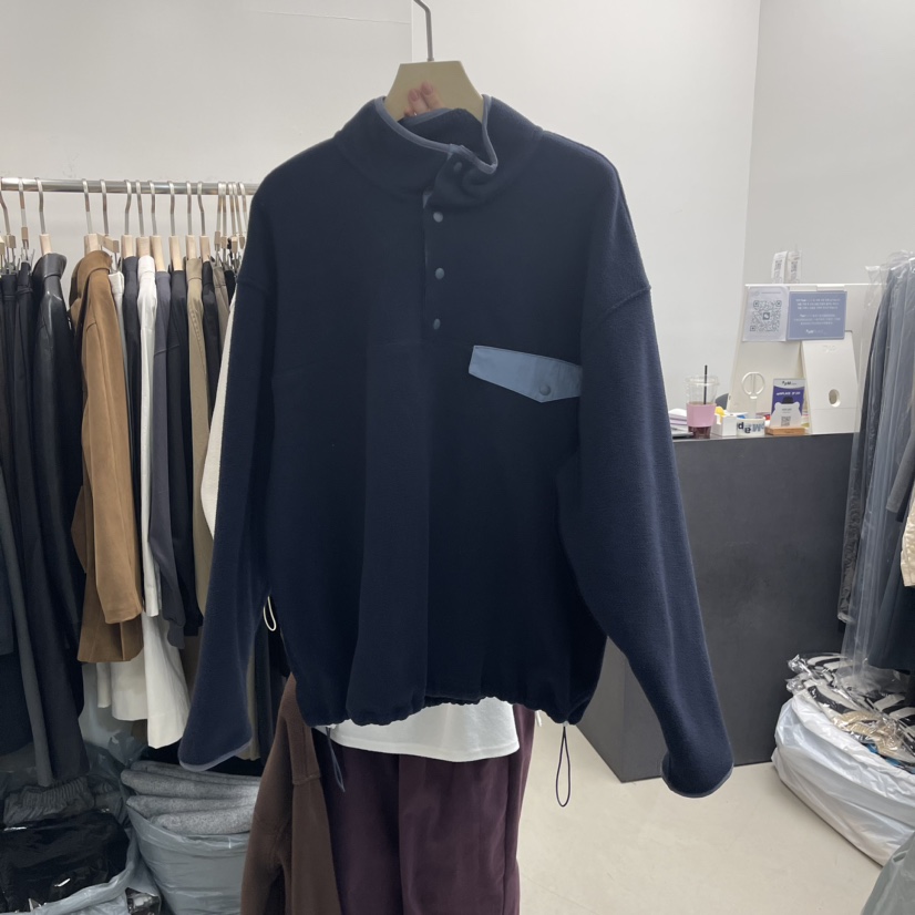 sea sand salt韓國直郵東大門實拍女裝新品真品衛衣燈芯絨加絨EYEL衛衣圖色3