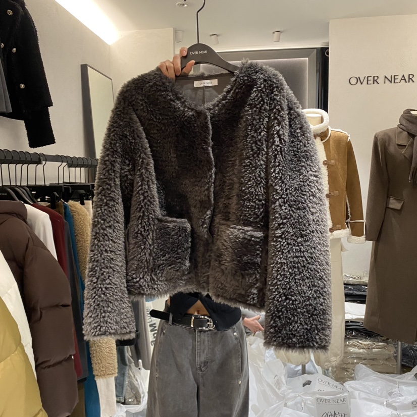 NAME VALUE韓國直郵女裝新款熱賣休閑真品時尚推薦人氣夾克OVER NEAR夾克圖色2