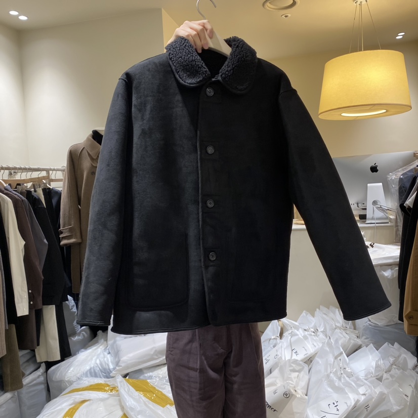 GARDEN韓國直郵東大門代購女裝新品熱賣時尚短款大衣兩面穿GARDEN短款大衣