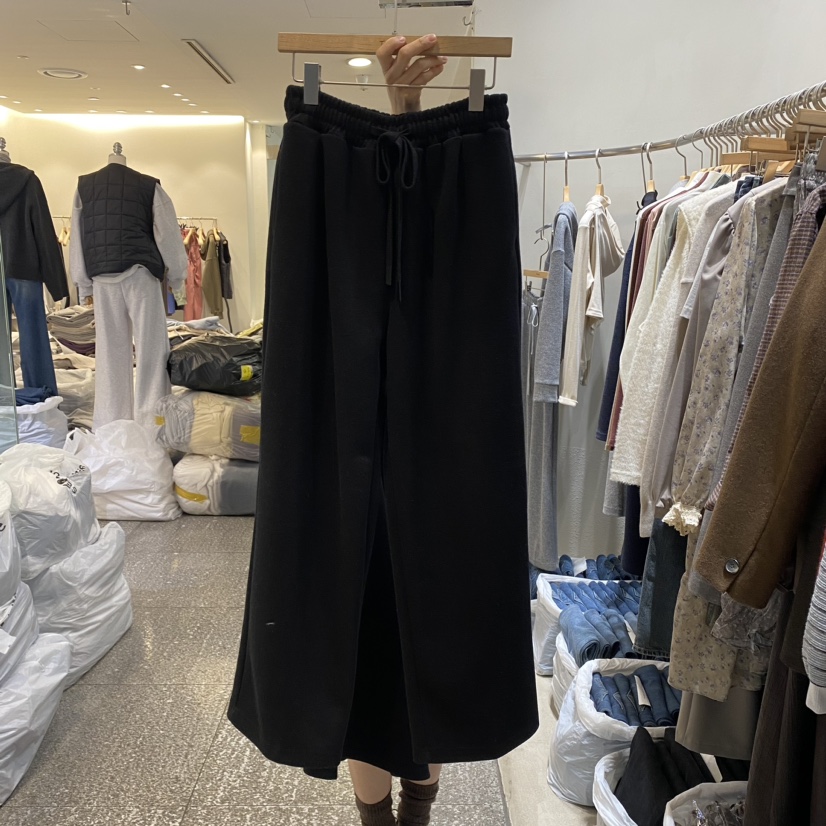 Terrace韓國直郵東大門代購女裝新款推薦24秋冬休閑褲羊毛TERRACE休閑褲圖色2