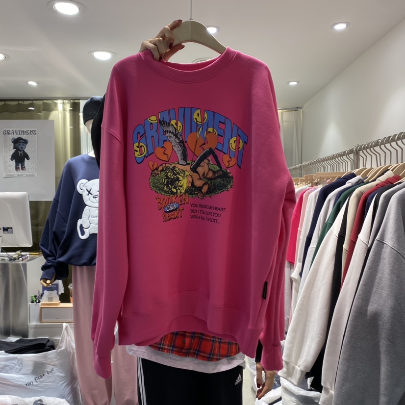 THE LOT/ LOT韓國直郵東大門實拍女裝新款真品人氣衛衣加絨THE LOT/ LOT衛衣