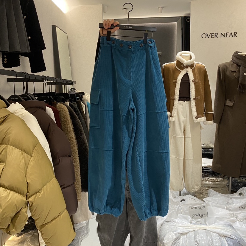 NAME VALUE韓國直郵東大門實拍女裝新品職業人氣休閑休閑褲OVER NEAR休閑褲圖色3