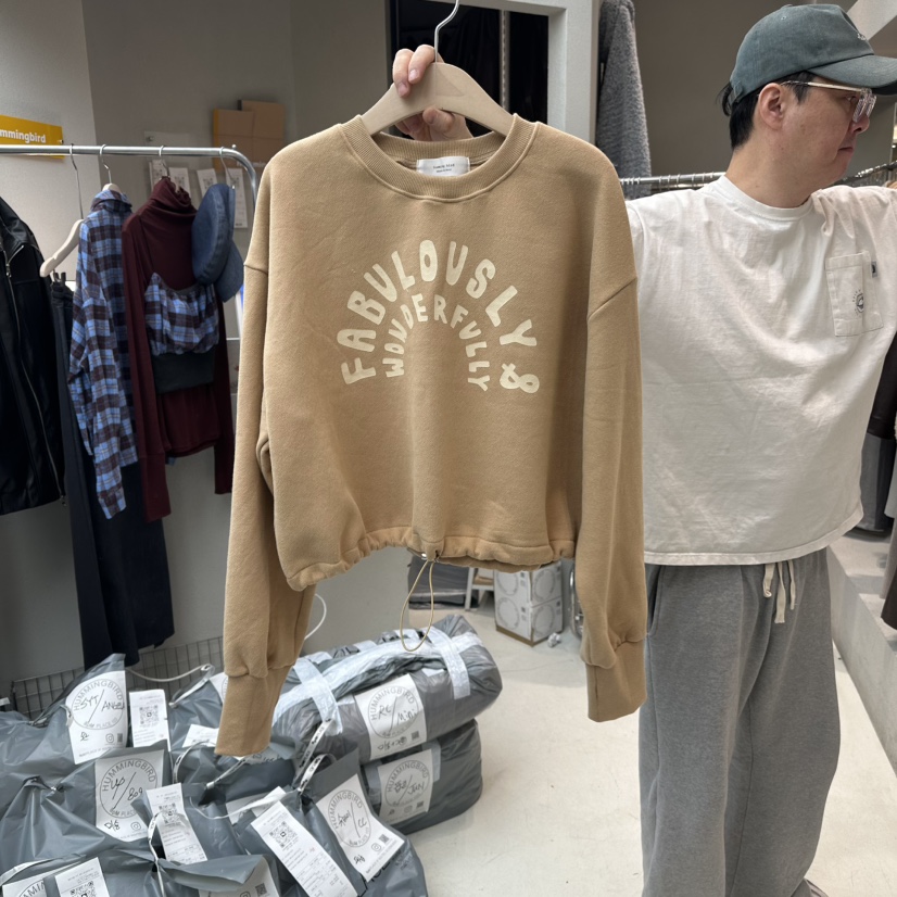 humming bird直郵韓國代購女裝新品人氣時尚熱賣推薦衛衣加絨HUMMING BIRD衛衣