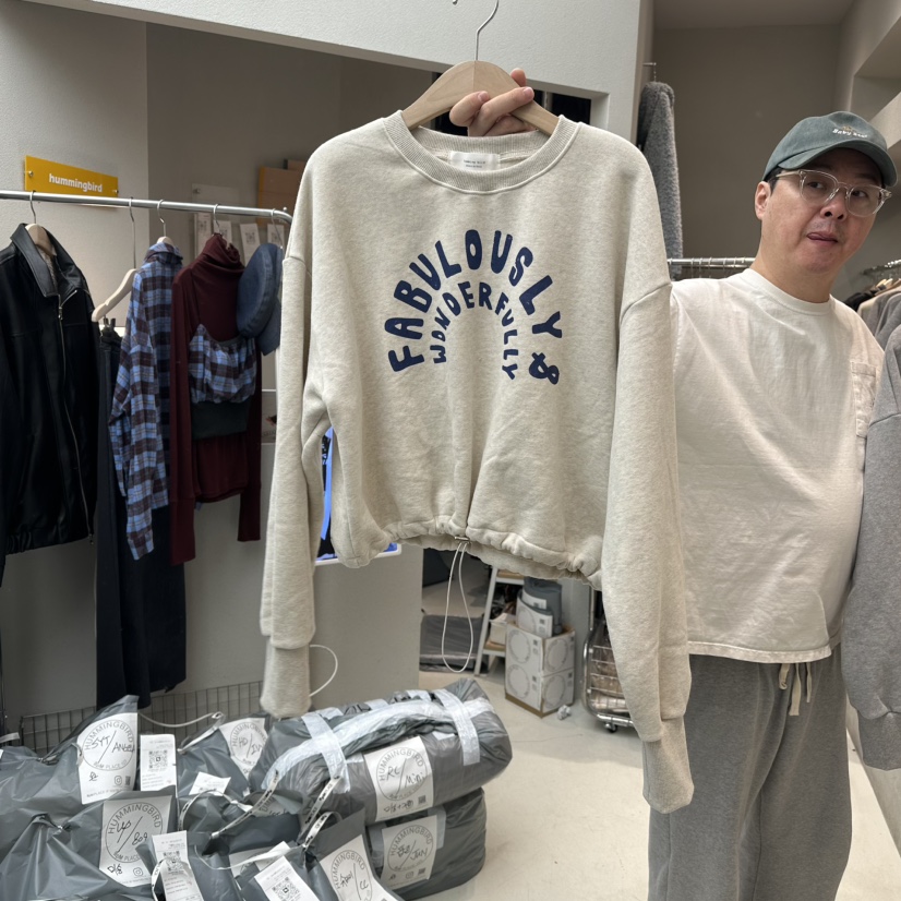 humming bird直郵韓國代購女裝新品人氣時尚熱賣推薦衛衣加絨HUMMING BIRD衛衣圖色3