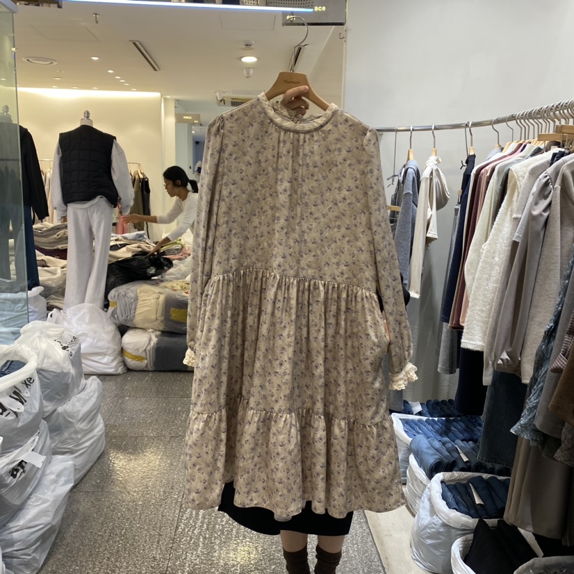 Terrace韓國直郵東大門實拍女裝新款人氣熱賣真品休閑連衣裙TERRACE連衣裙
