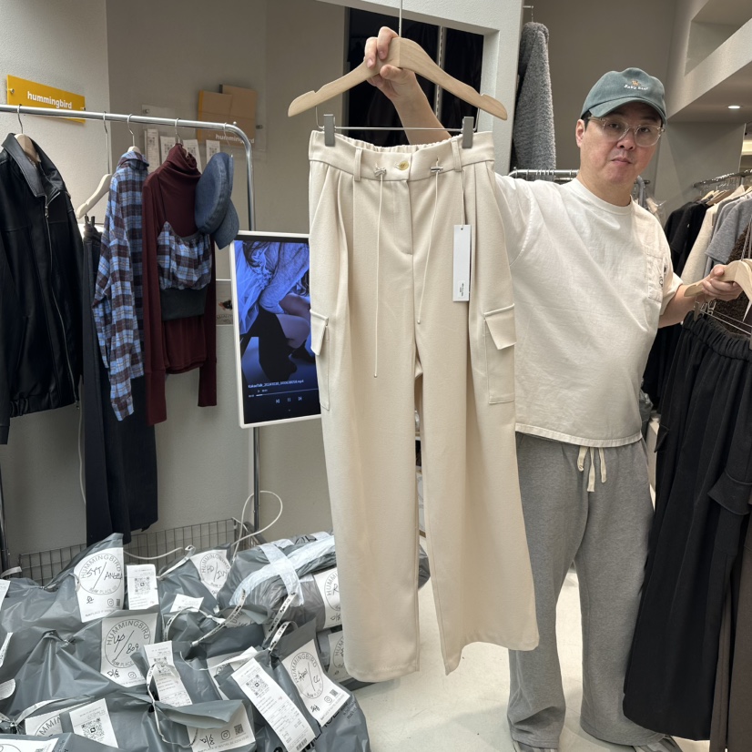 humming bird韓國直郵女裝新品休閑時尚推薦人氣職業休閑褲HUMMING BIRD休閑褲