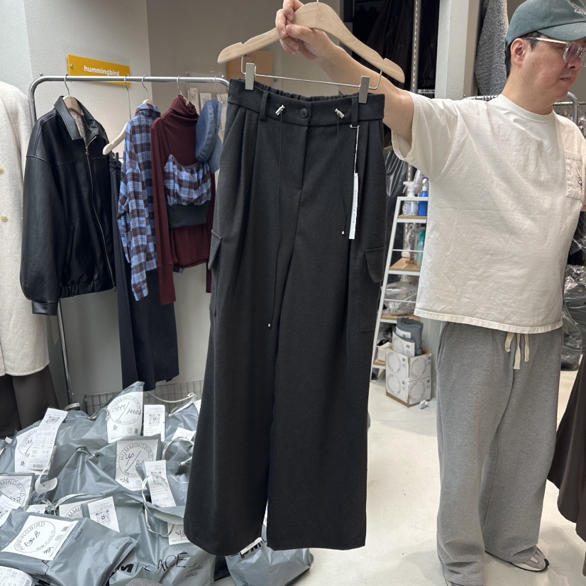 humming bird韓國直郵女裝新品休閑時尚推薦人氣職業休閑褲HUMMING BIRD休閑褲圖色3