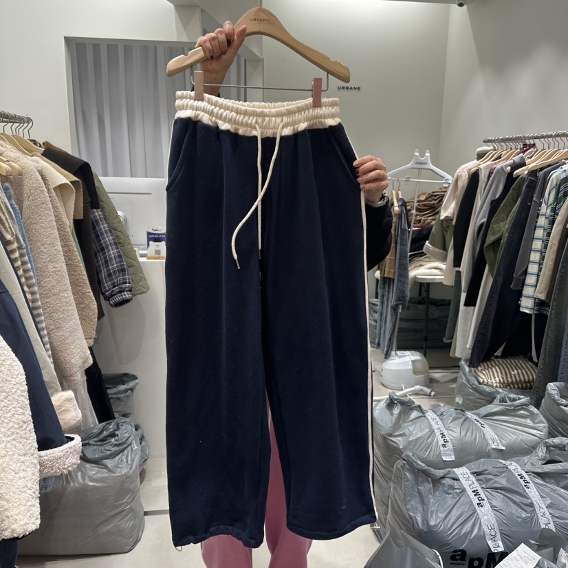 URBANE-P直郵韓國代購女裝新款推薦時尚24秋冬休閑褲加絨URBANE-P休閑褲圖色3