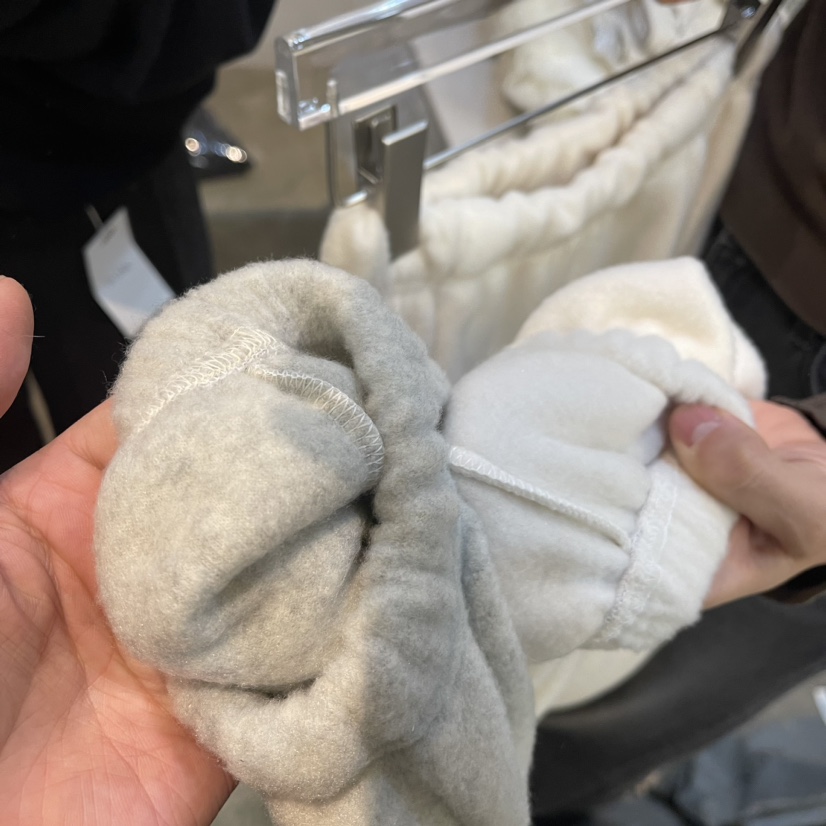 PLO_VER韓國直郵東大門代購女裝新款時尚職業休閑褲加絨抓絨PLO_VER休閑褲