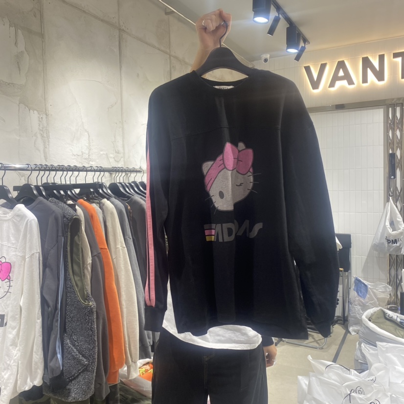 VANTA直郵韓國代購女裝新品休閑時尚24秋冬推薦熱賣長袖T恤VANTA長袖T恤圖色2