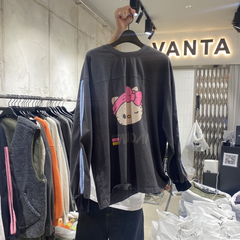 VANTA直郵韓國代購女裝新品休閑時尚24秋冬推薦熱賣長袖T恤VANTA長袖T恤圖色3