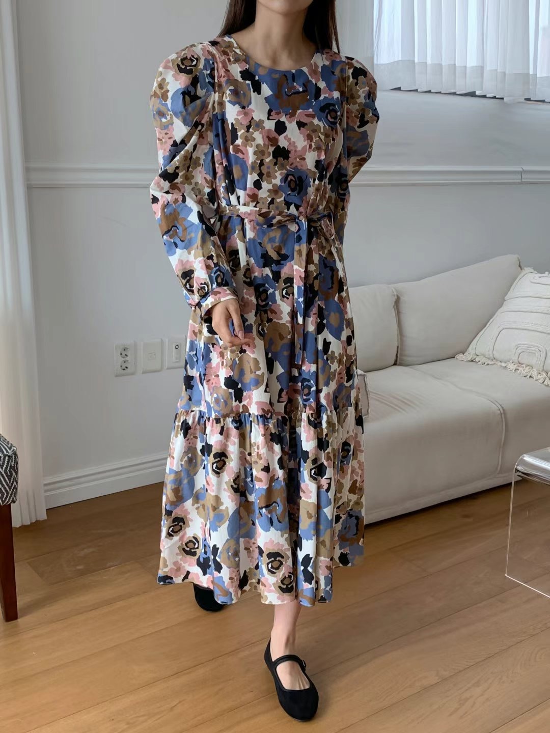 STYLE LOUNGE韓國直郵女裝新品真品職業人氣24秋冬連衣裙STYLE LOUNGE連衣裙