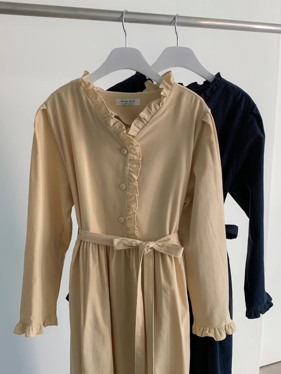 STYLE LOUNGE韓國直郵東大門實拍女裝新品休閑24秋冬連衣裙STYLE LOUNGE連衣裙