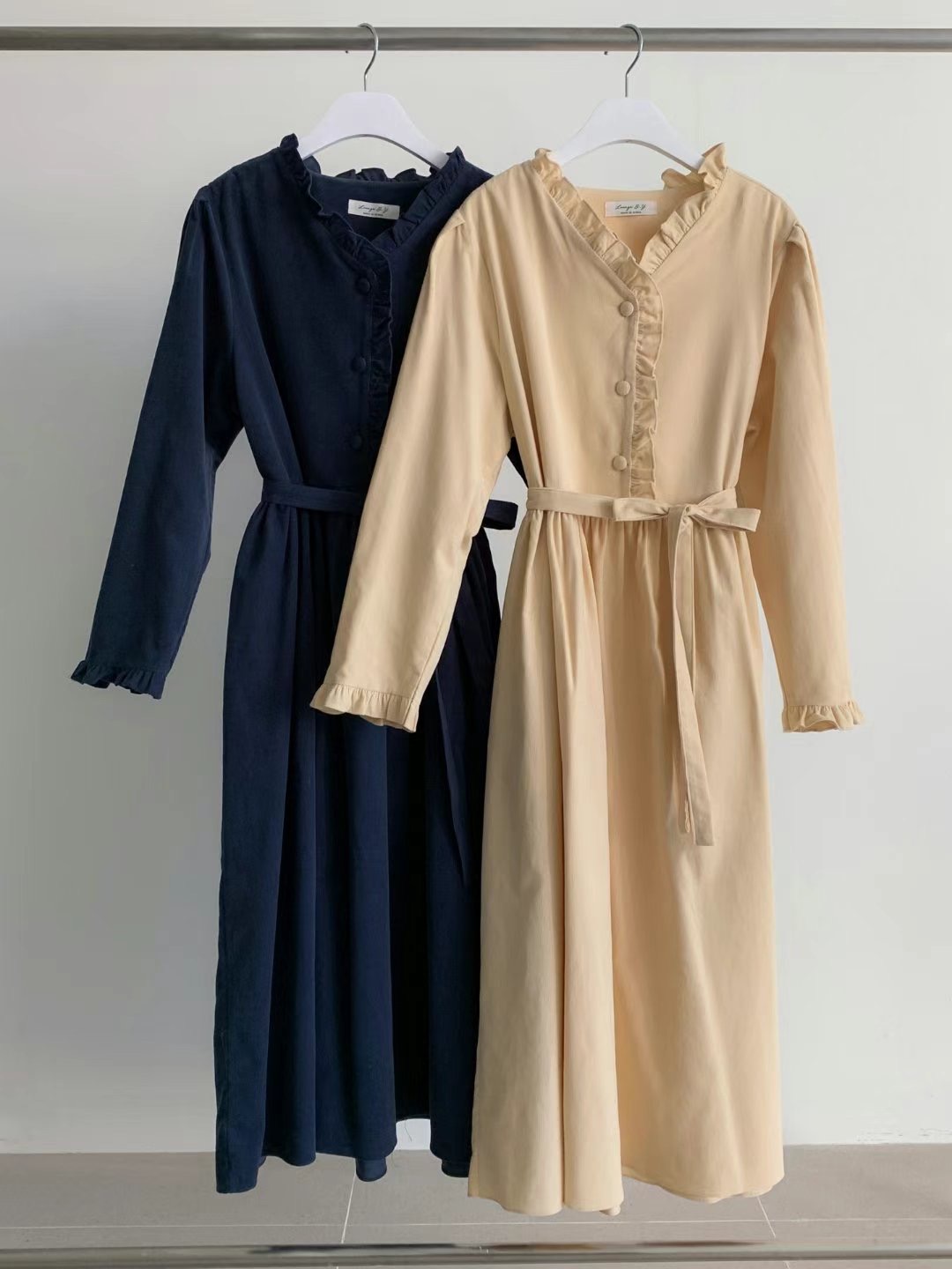 STYLE LOUNGE韓國直郵東大門實拍女裝新品休閑24秋冬連衣裙STYLE LOUNGE連衣裙