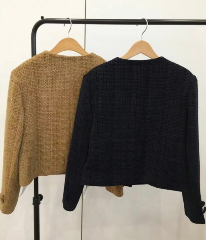 STYLE LOUNGE韓國直郵東大門實拍女裝新品24秋冬夾克花呢STYLE LOUNGE夾克
