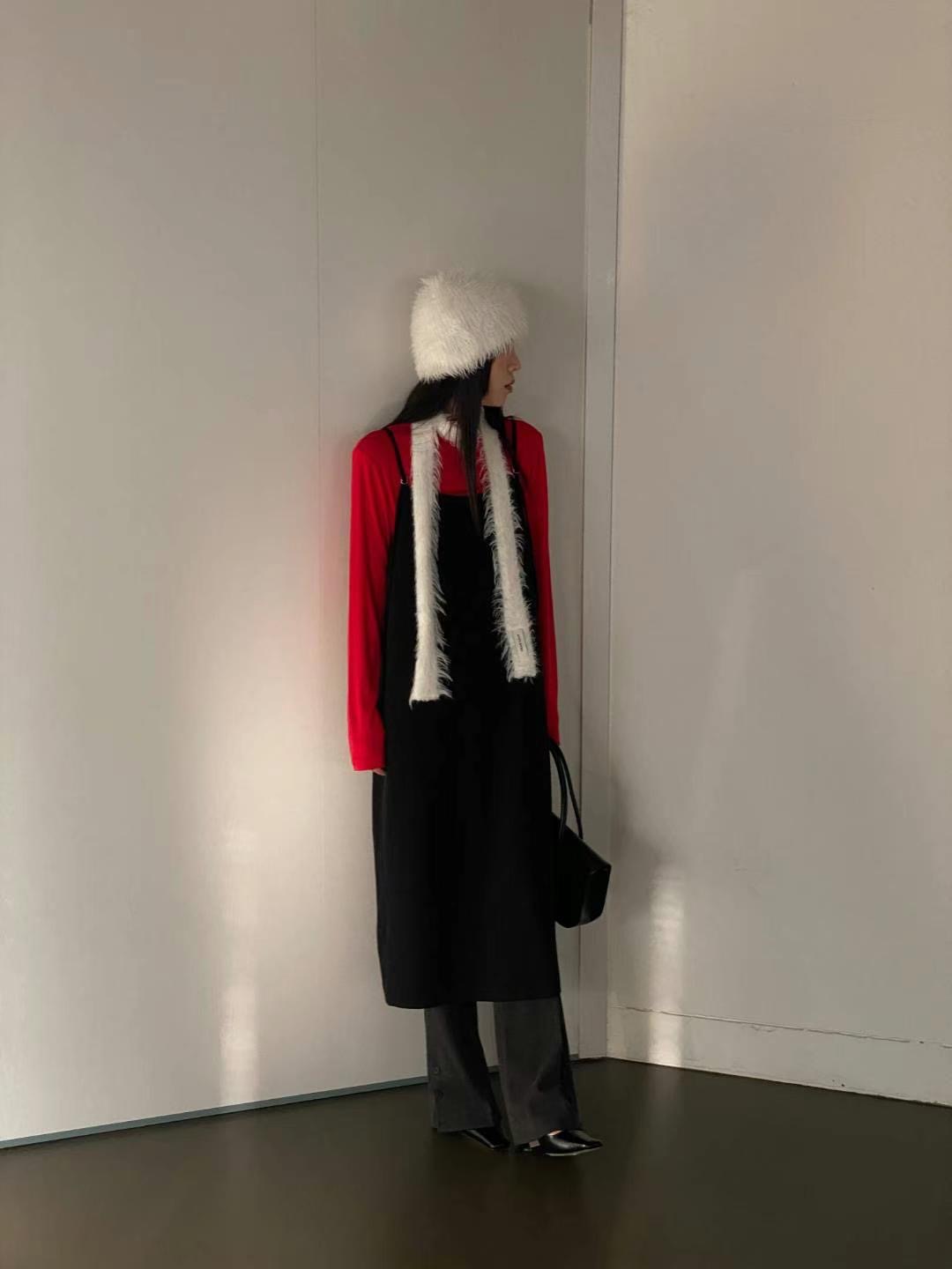NEAR LEAP韓國直郵東大門實拍女裝新品人氣24秋冬連衣裙OAO連衣裙