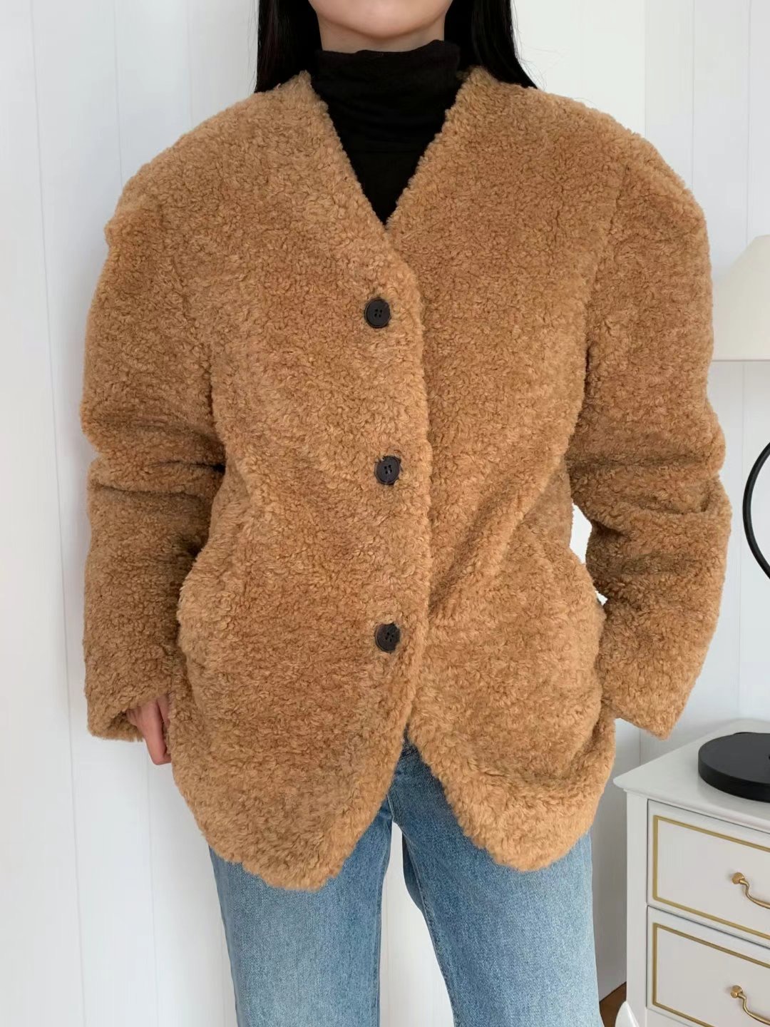 STYLE LOUNGE韓國直郵女裝新品職業休閑人氣時尚24秋冬夾克STYLE LOUNGE夾克