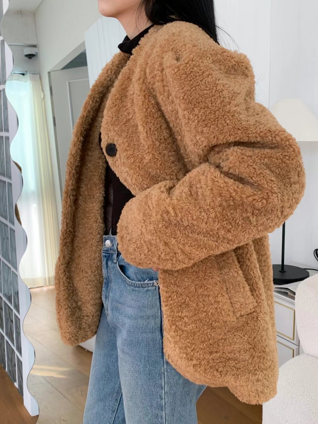 STYLE LOUNGE韓國直郵女裝新品職業休閑人氣時尚24秋冬夾克STYLE LOUNGE夾克